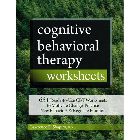 cognitive behavioral therapy worksheets by lawrence shapiro paperback target