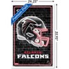 Trends International NFL Atlanta Falcons - Neon Helmet 23 Framed Wall Poster Prints - 3 of 4