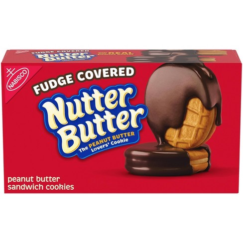 Nutter Butter Fudge Dipped Peanut Butter Cookies 7 9oz Target