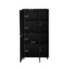 70" Kitchen Pantry Cabinet, Freestanding Storage Cabinet with 4 Doors, Kitchen Buffet Cupboard, Storage Cabinet for Kitchen Dining Living Room - 4 of 4