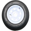 2 Pack ST205/75D14 Trailer Tires, 5 Lug 4.5" Bolt Pattern, 6PR Load Range C, for Utility & Cargo Trailers - 3 of 4