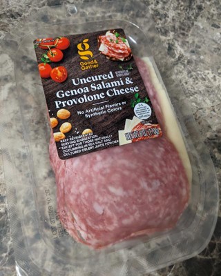 Uncured Genoa Salami And Provolone Cheese - 6oz - Good & Gather™ : Target