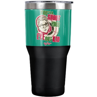 A Christmas Story Youll Shoot Your Eye Out Steel Tumbler 30oz Coffee Travel Mug