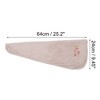 Unique Bargains Women Soft Cartoon Pictures Hair Towel Pink 1 Pc - 2 of 3