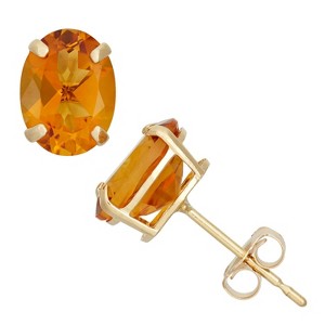Designs By Gioelli 10K Gold Gemstone Stud Earrings - 1 of 2