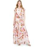 DR Collection  - Flutter Sleeve Pleated Maxi Dress