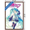 Trends International Hatsune Miku - Hatsune Miku Feature Series Framed Wall Poster Prints - 3 of 4
