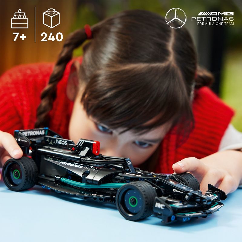 LEGO Technic Mercedes-AMG F1 W14 E Performance Pull-Back Race Car Toy 42165, 3 of 8