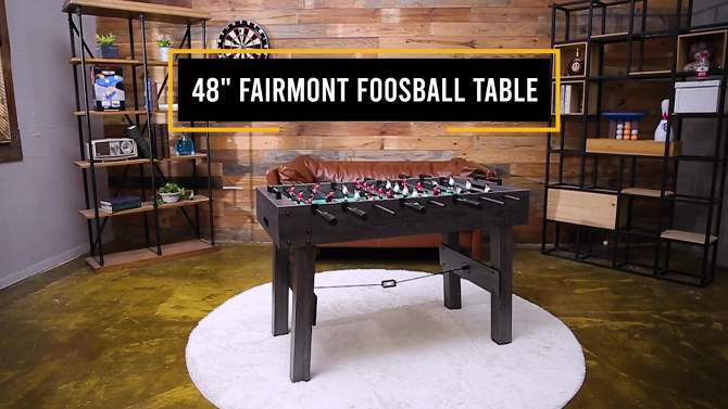 Eastpoint 48&#34; Fairmont Foosball Table, 2 of 10, play video