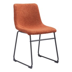 Zuo Smart Dining Chair (Set of 2) Burnt Orange - 1 of 4