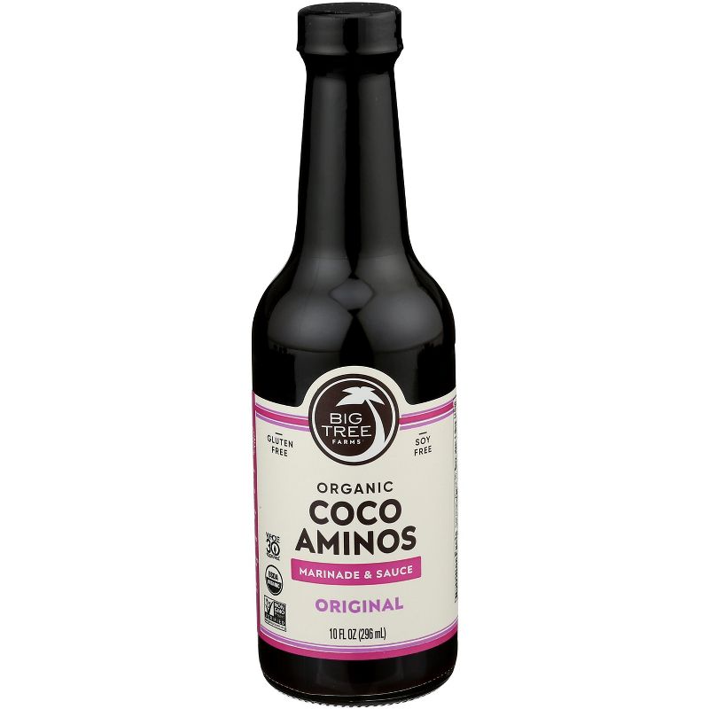 Big Tree Farms Organic Coco Aminos Original Marinade & Sauce - Case of 12 - 10 fl oz, 1 of 2