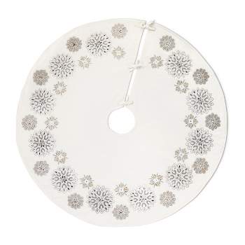 Park Hill Collection White Frost Tree Skirt