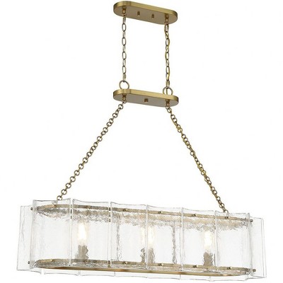 Savoy House Genry 3 - Light Chandelier in  Warm Brass