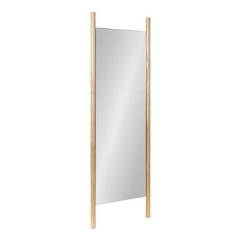 Kate and Laurel Findlay Rectangle Wood Full Length Mirror, 21x67, Natural