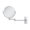 Zadro 9.25"x12.25" Dual Arm Wall Mount Bathroom Vanity Makeup Mirror - 2 of 4