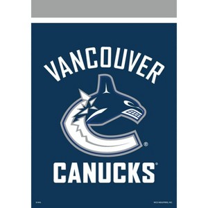 Briarwood Lane Vancouver Canucks House Flag NHL Licensed 28" x 40" - 1 of 4