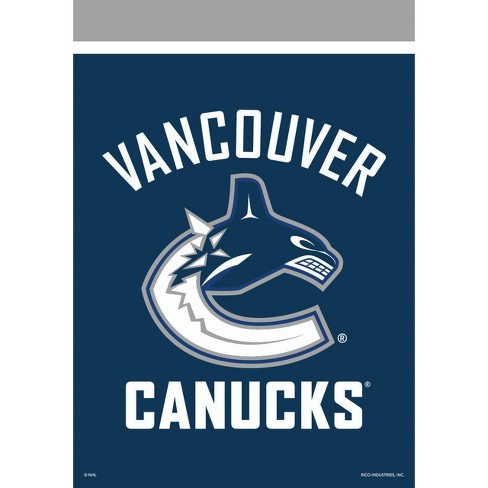 Briarwood Lane Vancouver Canucks House Flag NHL Licensed 28" x 40" - image 1 of 4