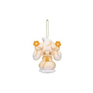 Pokemon Center Alcremie Mawhip A La Mode Caramel Orange 6 Inch Keychain Plush - 1 of 4