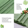 Wikineon Light Green Burlap Table Runner 2 Packs Rustic Farmhouse Fabric 13x108inch Rolls Party Garden Birthday Holiday Home Kitchen Decor - 3 of 4