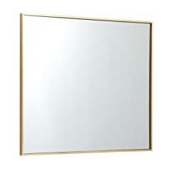 Elegant Blue Silver Rectangular Wall Mirror 30" x 36"