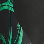 black/green