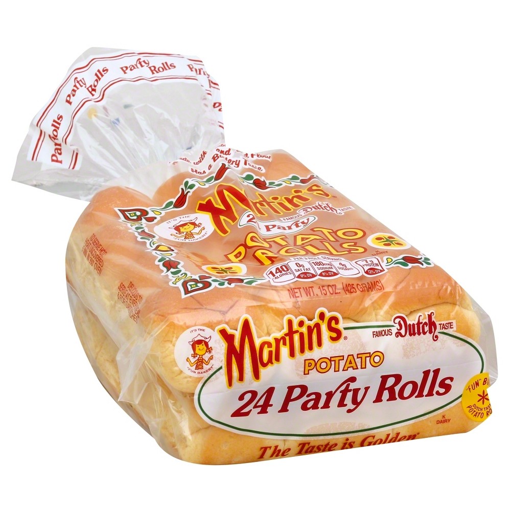 UPC 075185000022 product image for Martin's Potato Party Rolls - 24PK | upcitemdb.com