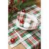 C&F Home Carter Christmas Red and Green Plaid Table Runner - 3 of 4
