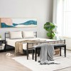 Costway King Size Metal Platform Bed Frame with Headboard Footboard Mattress Support - 4 of 4