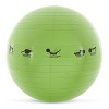 Prism Fitness 23 Inch Smart Self-Guided Fitness Stability Exercise Ball, Green - 4 of 4