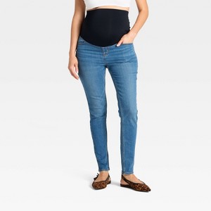 Over The Belly Low-Rise Skinny Maternity Jeans - Isabel Maternity by Ingrid & Isabel™ - 1 of 4