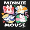 Boys' - Disney - Minnie Mouse Multicolored Grid Long Sleeve Graphic T-Shirt - 2 of 4