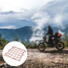Unique Bargains High Elastic Motorcycle Luggage Straps Bungee Cargo Net with Hooks 3 Packs - 4 of 4