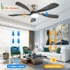 Sofucor 52'' Modern Smart Ceiling Fan with Lights and 5 Solid Wood Blades - 3 of 4