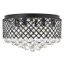 Elegant Lighting Tully 6 light Matte Black Flush Mount - 3 of 4