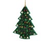 SEVOBAL Tree Ornaments Multi Beaded Star Hanging Ornament Set for Christmas Tree and Festive Home Decor in Festivals, Multicolored, 5"*1.25"*6" - 2 of 4