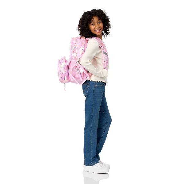 Set de mochila de 17" con artículos de papelería Locker Club 7