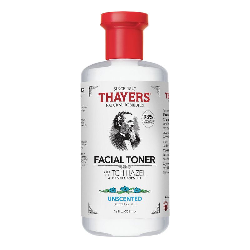 Thayers Natural Remedies Witch Hazel Alcohol Free Unscented Toner - 12 fl oz, 1 of 15