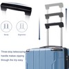 Vynxaria 20-Inch Lightweight ABS Hardshell Carry-On Suitcase with Spinner Wheels TSA Lock & 2 Packing Cubes - 2 of 4