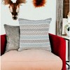 Set of Two 18" X 18"  Beach Chevron Cotton Zippered Pillow - 2 of 4