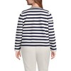 Lands' End Women's Fine Gauge Cotton Milano Blazer Sweater - 2 of 3