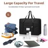 2pcs Travel Duffel Bag, Carry on Hand Luggage Weekend Bags, 20.5 * 15. - 3 of 4