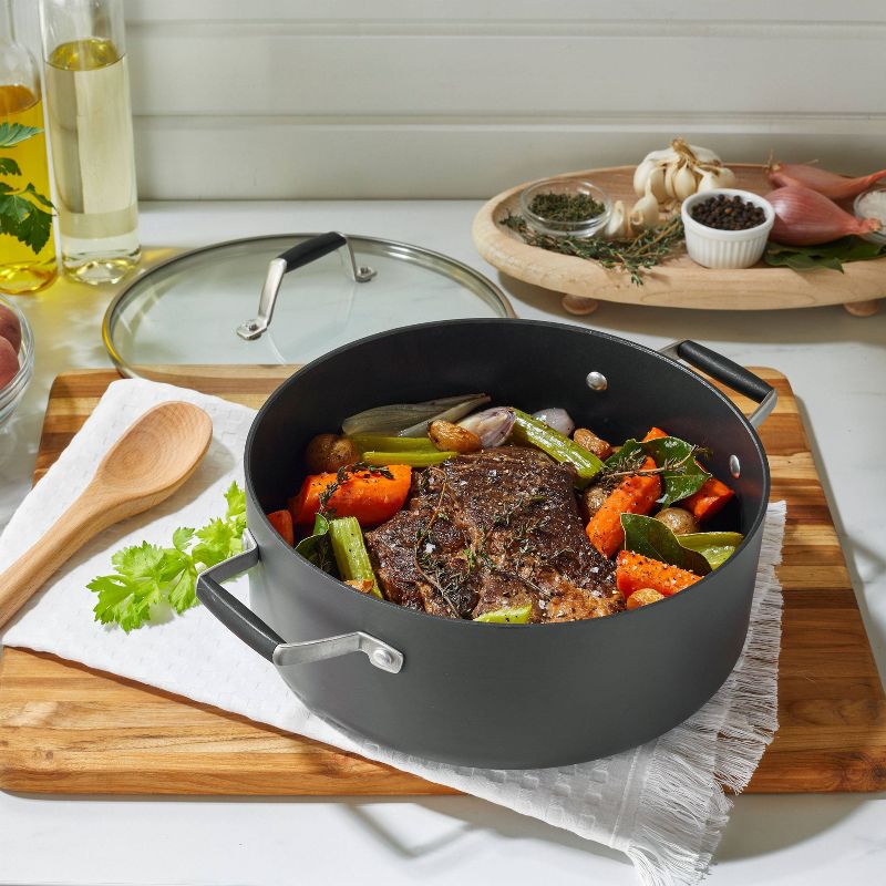 Select by Calphalon Nonstick with AquaShield 5qt Dutch Oven with Lid, 6 of 10