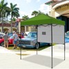 EAGLE PEAK 6'x4'Instant Pop Up Canopy with Adjustable Sun Wall - 2 of 4