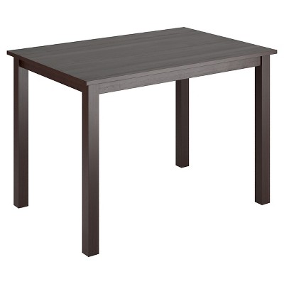 Atwood Dining Table Wood/Cappuccino (43" x 28") - CorLiving