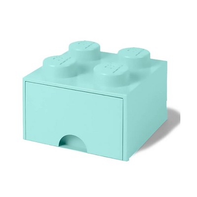 mint green toy box