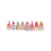 LOVELAY CREATIONS 24 Pieces Flower Press-On Nails - 3 of 4