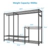 VIPEK V3i Garment Rack Large Wardrobe Closet Adjustable Metal Clothing Rack with Shelves & Hanger Rod & Side Hooks, 950lbs Weight Capacity - image 3 of 4