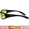 Global Vision Eyewear Hercules 24 Photochromic Safety Motorcycle Glasses with Yellow to Smoke sunlight reactive Lenses - 4 of 4