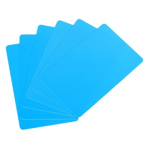 Unique Bargains Blank PVC Smooth Waterproof Bendable Printer Badges ID Card 30 Pcs - 1 of 4