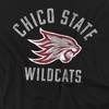 Men's California State University Chico Official Wildcats Logo T-Shirt - 2 of 4